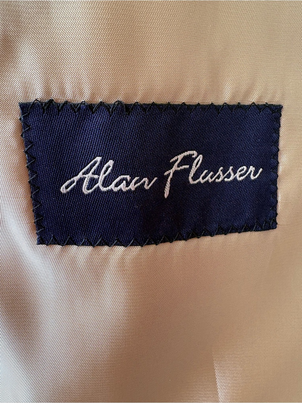 Alan Flusser Pink Silk Blend Sport Coat Blazer 42R Salmon Coastal - Picture 2 of 16